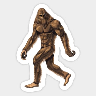 Cryptid Creature Bigfoot Sticker